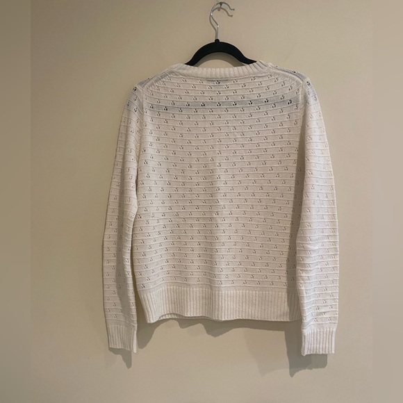 J. Crew Cream Sweater - Picture 2 of 5